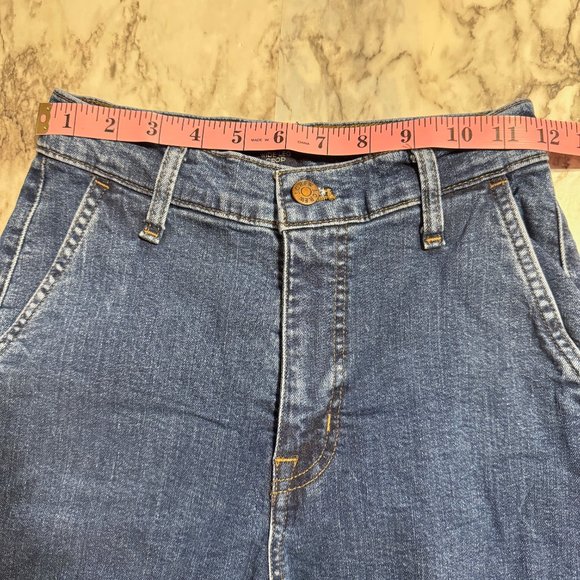 *SOLD* J. CREW Wide Leg Crop High Waist Jeans - Picture 6 of 11